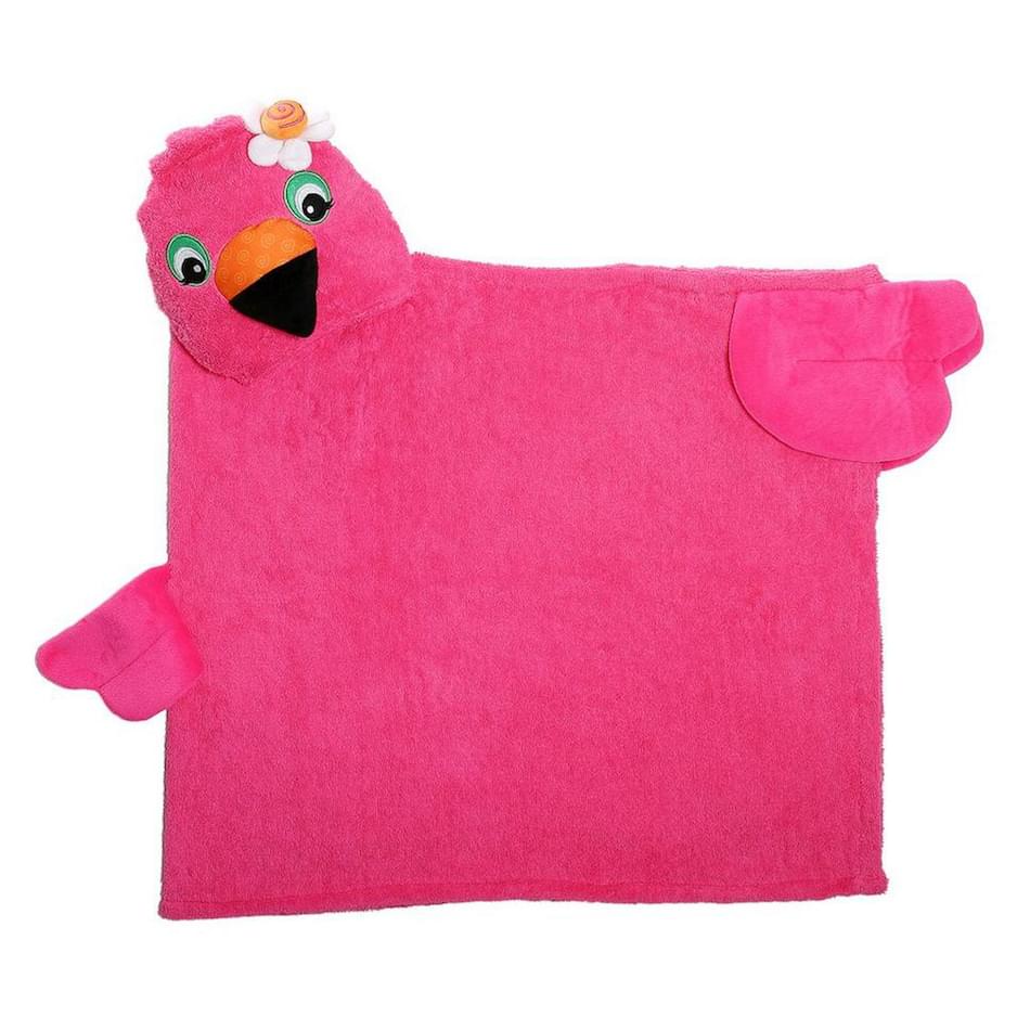 flamingo kids badcape Wehkamp Zoocchini-1